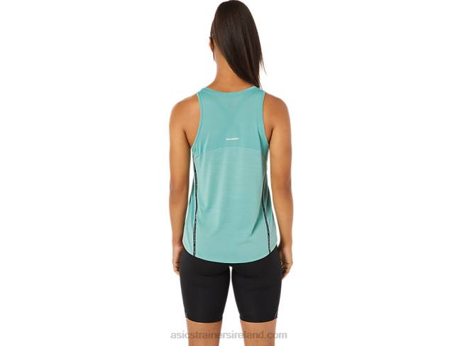 Women\s Race Tank Sage Asics XXPD3261