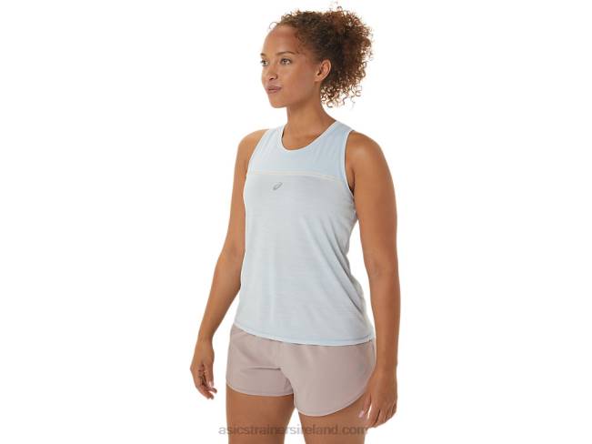 Women\s Race Tank Sky/Cream Asics XXPD2247