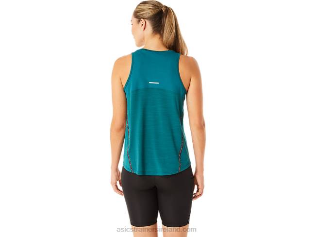 Women\s Race Tank Velvet Pine Asics XXPD2996