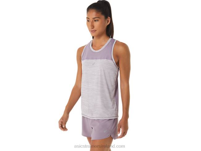 Women\s Race Tank Violet Quartz/Summer Dune Asics XXPD2559