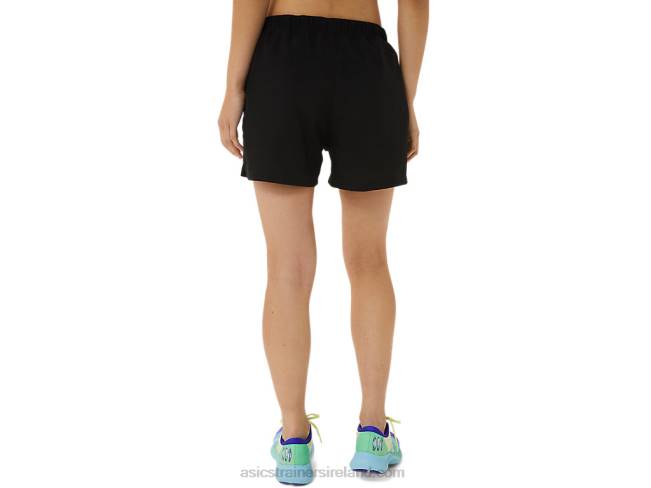 Women\s Ready-Set 3in Short Lam Performance Black Asics XXPD3306