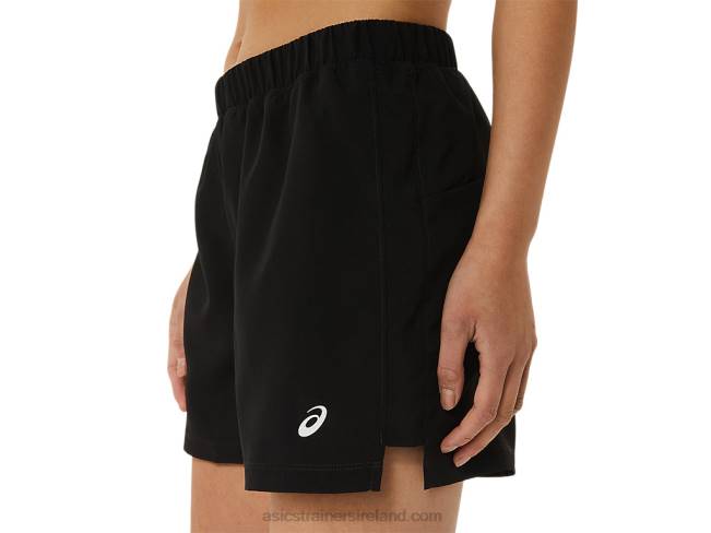 Women\s Ready-Set 3in Short Lam Performance Black Asics XXPD3306