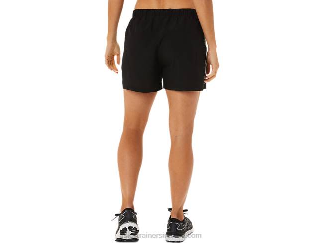 Women\s Ready-Set 3in Short Performance Black/Clear Blue Asics XXPD2917