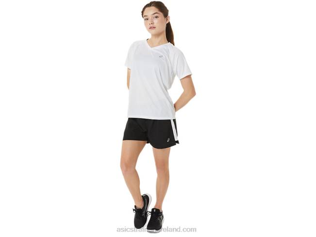 Women\s Ready-Set 3in Short Performance Black/White Asics XXPD2909