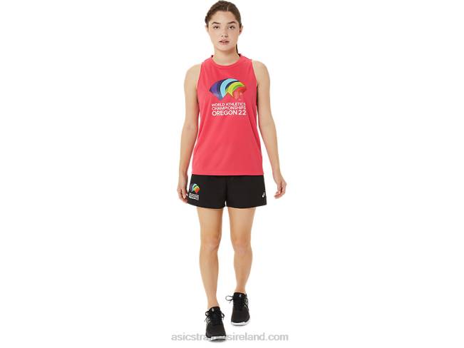 Women\s Ready-Set II Singlet Wch Pixel Pink Asics XXPD3218