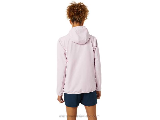 Women\s Ready-Set Jacket Barely Rose/French Blue Asics XXPD3338