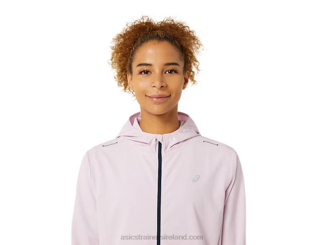 Women\s Ready-Set Jacket Barely Rose/French Blue Asics XXPD3338