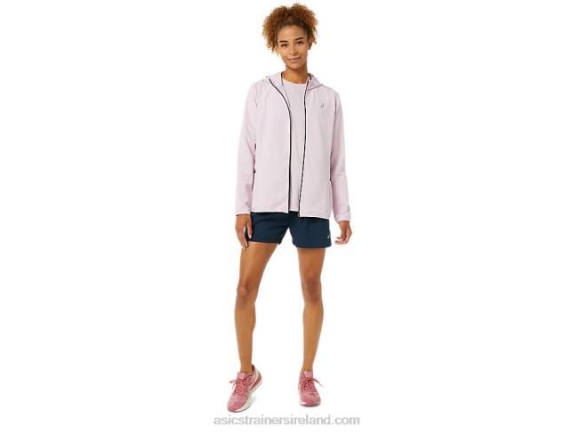 Women\s Ready-Set Jacket Barely Rose/French Blue Asics XXPD3338