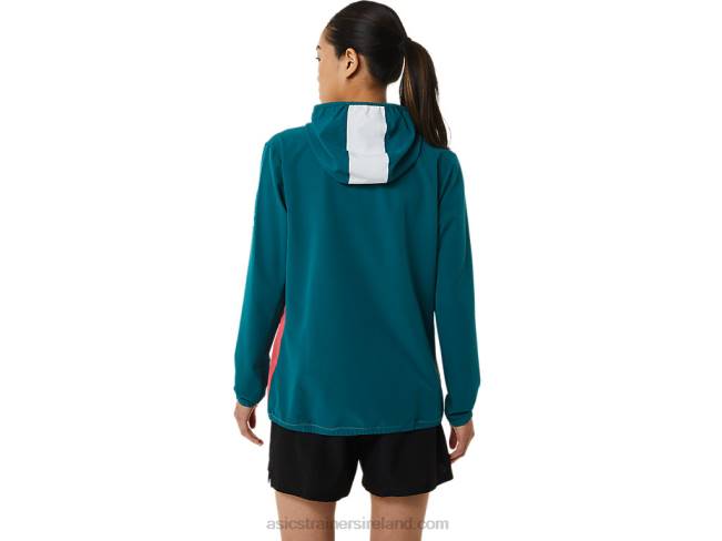 Women\s Ready-Set Jacket Color Block Wch Multi Asics XXPD3212