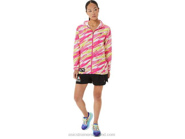 Women\s Ready-Set Jacket Lam Pink Glo Asics XXPD3309