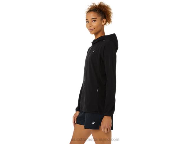 Women\s Ready-Set Jacket Performance Black Asics XXPD3492