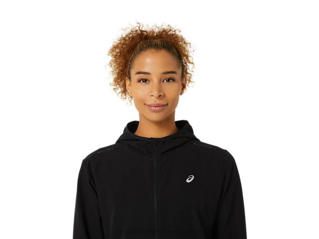 Women\s Ready-Set Jacket Performance Black Asics XXPD3492