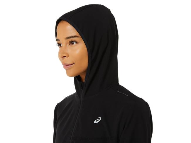 Women\s Ready-Set Jacket Performance Black Asics XXPD3492