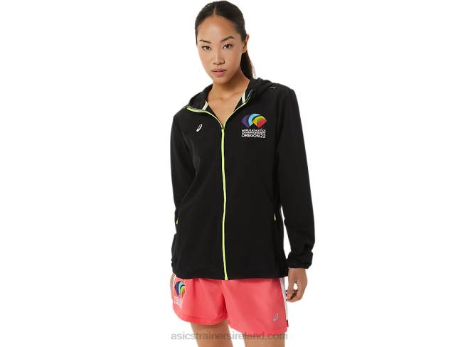 Womens Ready Set Jacket Wch Performance Black Asics XXPD3222