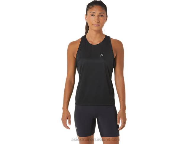 Womens Ready-Set Lyte Tank Performance Black Asics XXPD2330