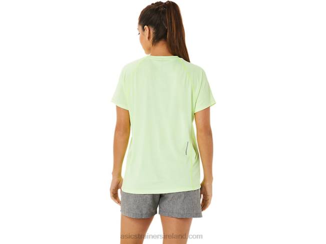 Women\s Ready-Set Lyte V-Neck Illuminate Yellow Heather Asics XXPD3396