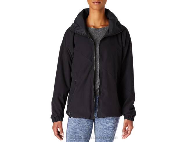 Women\s Reversible Jacket Performance Black Asics XXPD3672