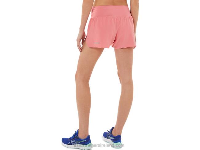 Women\s Road 35in Short Peach Petal Asics XXPD3972