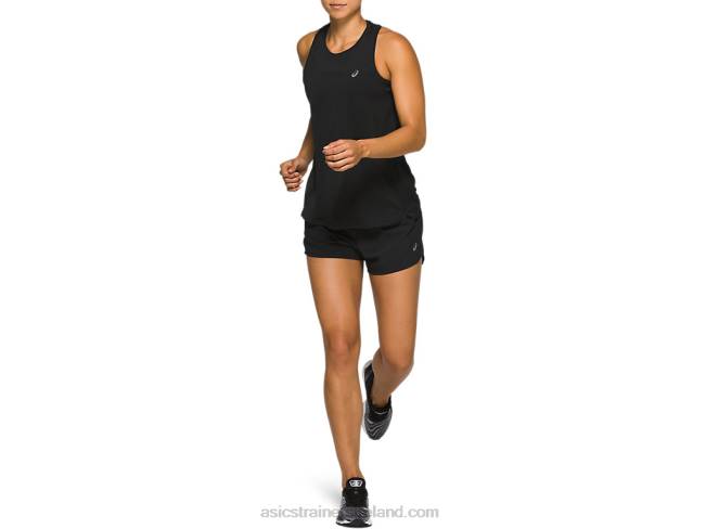 Women\s Road 35in Short Performance Black Asics XXPD2992