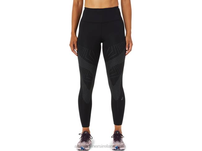 Womens Road Balance Tight Performance Black/Graphite Grey Asics XXPD3347