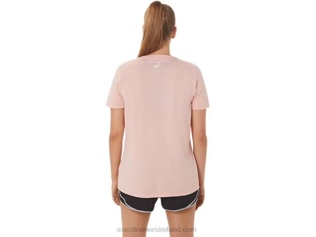 Women\s Run Club V-Neck Frosted Rose Asics XXPD2813