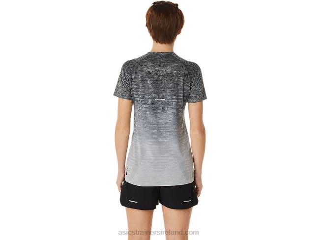 Women\s Seamless Short Sleeve Top Carrier Grey/Glacier Grey Asics XXPD3006