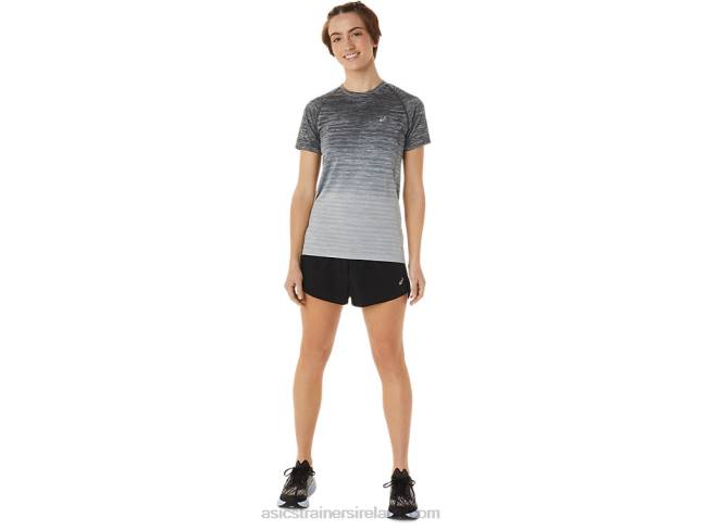 Women\s Seamless Short Sleeve Top Carrier Grey/Glacier Grey Asics XXPD3006