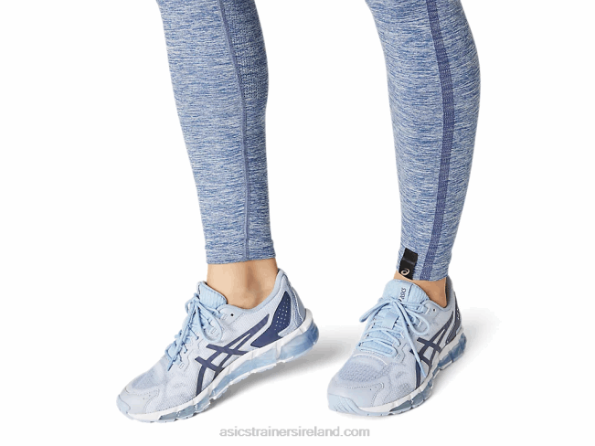 Women\s Seamless Tight Thunder Blue Asics XXPD3665