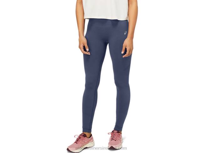 Womens Seamless Tight Thunder Blue Asics XXPD3848