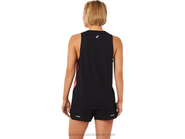 Women\s Singlet Blazing Coral Asics XXPD3650