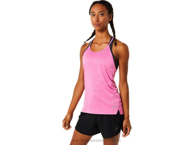 Womens Strappy Tank Dragon Fruit Spacedye Asics XXPD3830