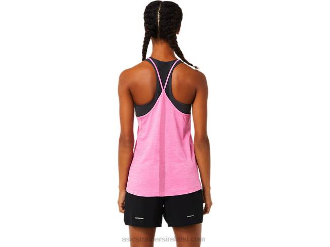 Women\s Strappy Tank Dragon Fruit Spacedye Asics XXPD3830