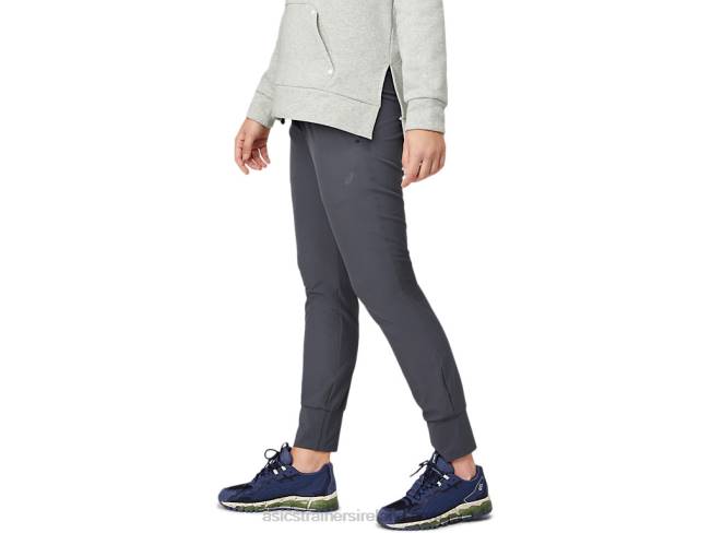 Women\s Stretch Tapered Pant Carrier Grey Asics XXPD3640