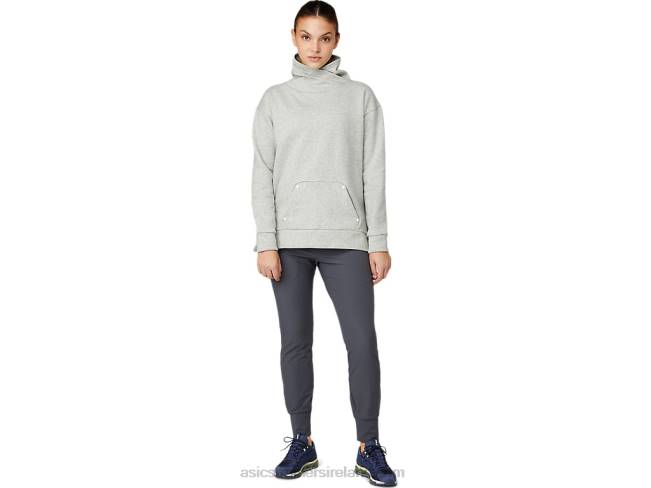 Women\s Stretch Tapered Pant Carrier Grey Asics XXPD3640