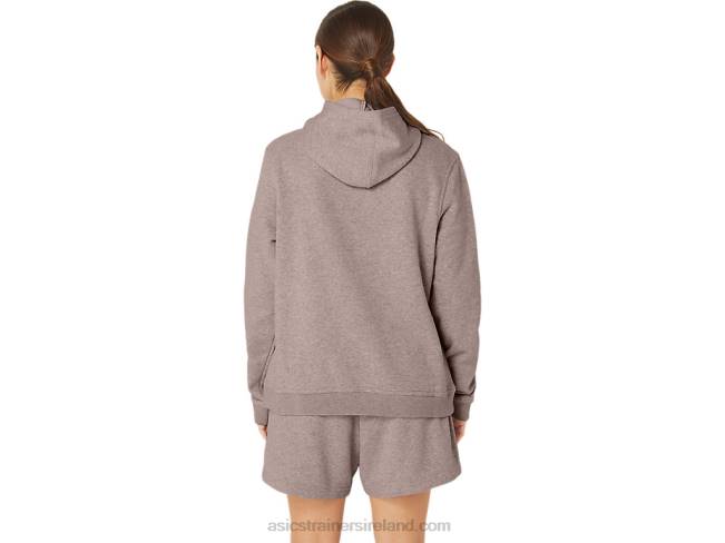 Women\s Sunday Sana Fleece Hoodie Fawn Asics XXPD2157