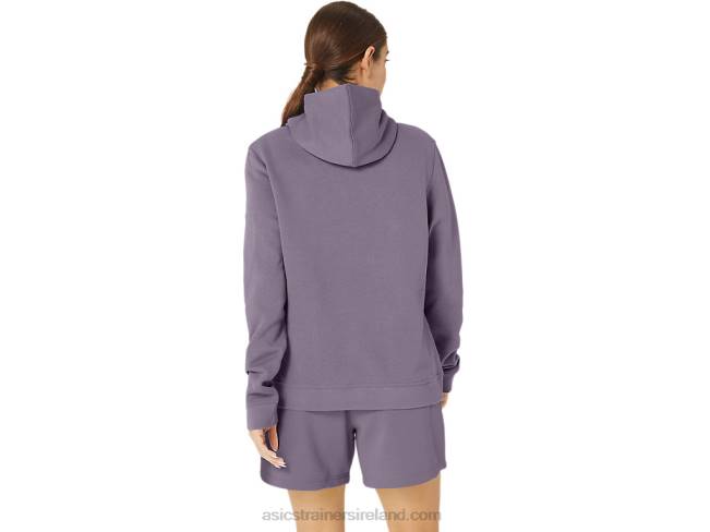 Women\s Sunday Sana Fleece Hoodie Violet Quartz Asics XXPD2156