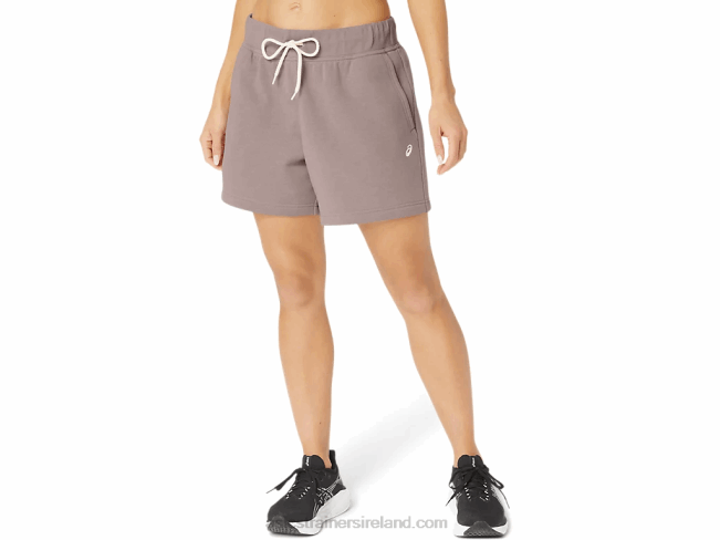 Womens Sunday Sana Fleece Short Fawn Asics XXPD2155