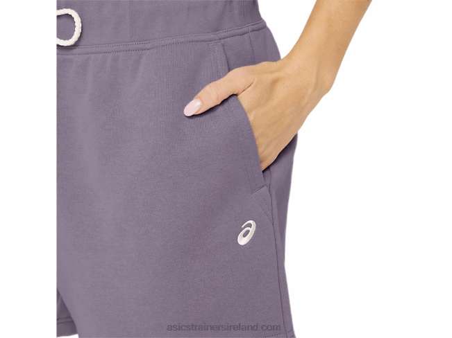 Women\s Sunday Sana Fleece Short Violet Quartz Asics XXPD2152