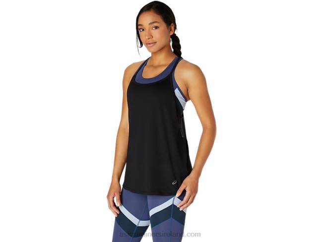 Women\s Tank Performance Black Asics XXPD3755