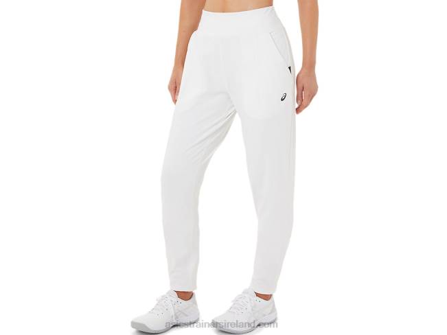 Women\s Tennis Pant Brilliant White/Black Asics XXPD3275