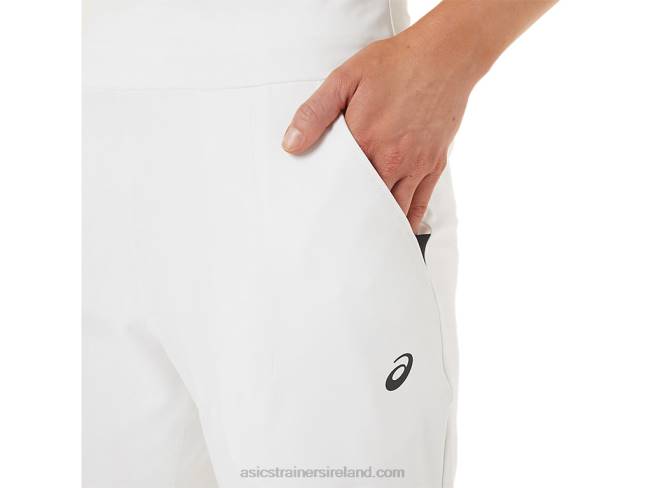 Women\s Tennis Pant Brilliant White/Black Asics XXPD3275