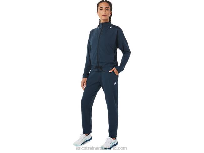 Women\s Tennis Pant French Blue/Performance Black Asics XXPD3287