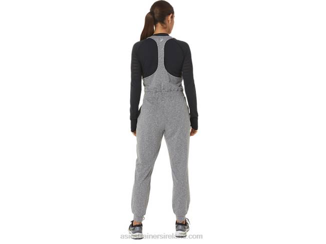 Women\s The New Strong Repurposed Jumpsuit Dark Grey Heather Asics XXPD2695