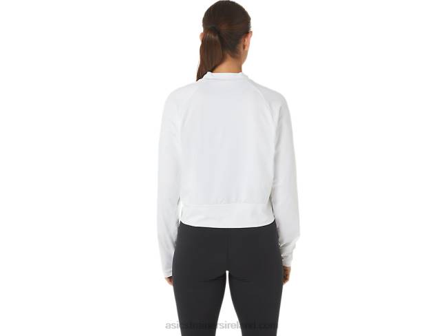 Women\s The New Strong Repurposed Pullover White Asics XXPD2690