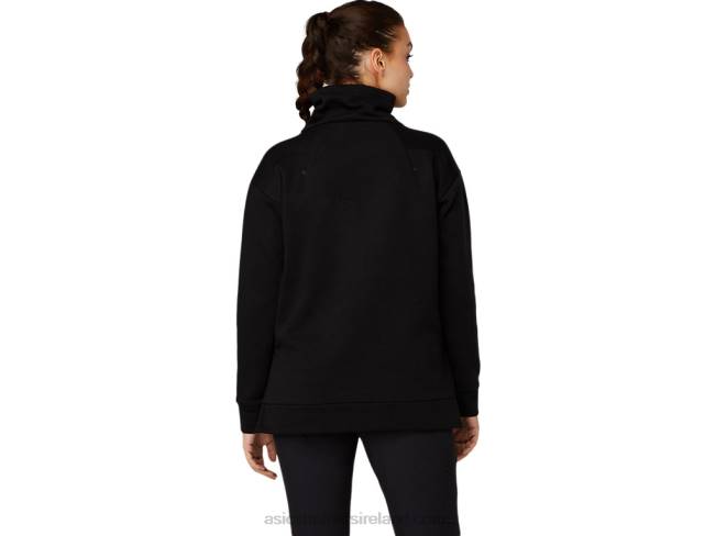 Women\s Thermal Tech Top Performance Black Asics XXPD3641