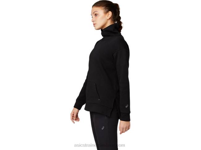 Women\s Thermal Tech Top Performance Black Asics XXPD3641