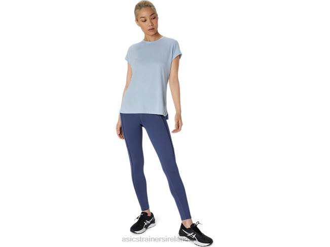 Women\s Thermopolis Tight Thunder Blue/Performance Black Asics XXPD3619