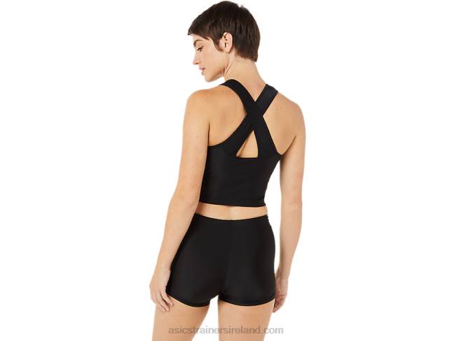 Women\s Track Bra Shirt Performance Black Asics XXPD3395