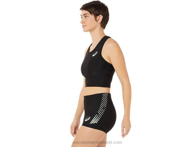 Women\s Track Bra Shirt Performance Black Asics XXPD3395