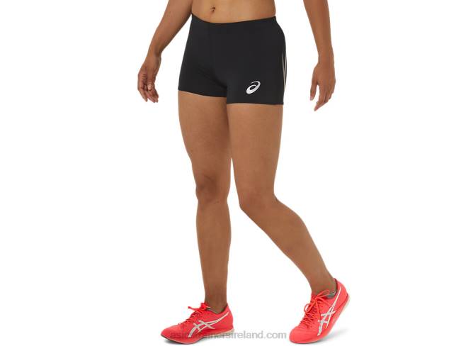 Women\s Track Hot Pant Performance Black Asics XXPD2348